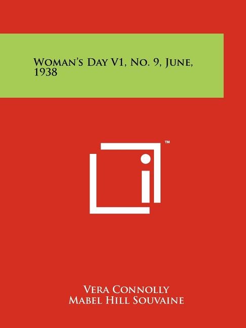 Front cover_Woman's Day V1, No. 9, June, 1938