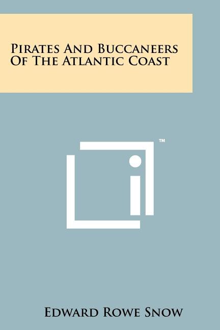 Front cover_Pirates And Buccaneers Of The Atlantic Coast