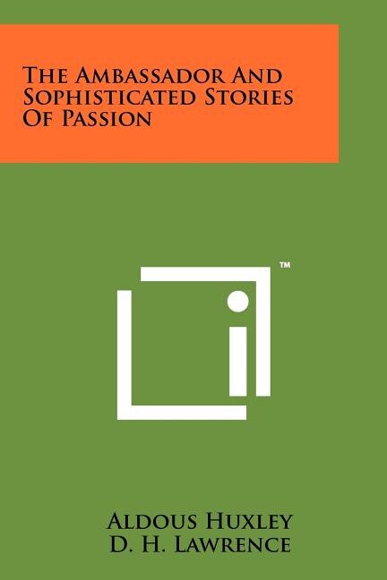 Couverture_The Ambassador And Sophisticated Stories Of Passion
