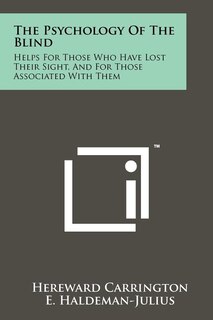 Front cover_The Psychology Of The Blind