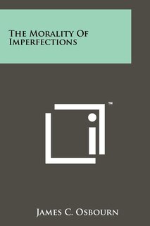 Front cover_The Morality Of Imperfections