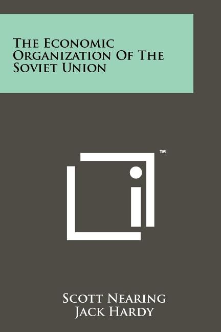 Couverture_The Economic Organization of the Soviet Union