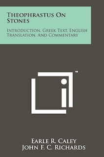 Front cover_Theophrastus On Stones