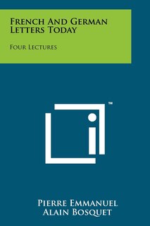 Front cover_French and German Letters Today