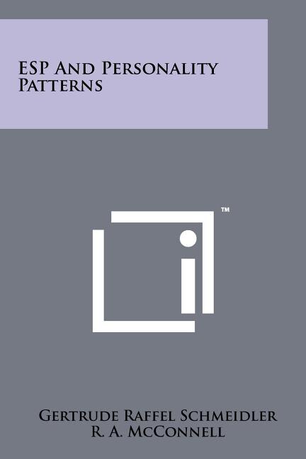 Front cover_ESP And Personality Patterns