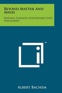 Front cover_Beyond Matter And Mind