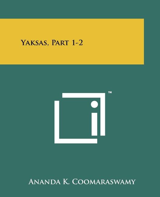 Front cover_Yaksas, Part 1-2