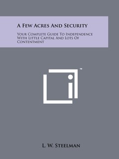 Front cover_A Few Acres and Security