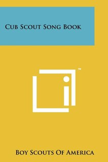 Front cover_Cub Scout Song Book