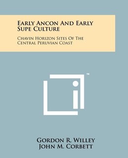 Couverture_Early Ancon And Early Supe Culture