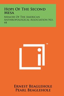 Front cover_Hopi Of The Second Mesa