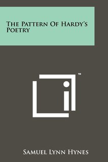 Front cover_The Pattern Of Hardy's Poetry