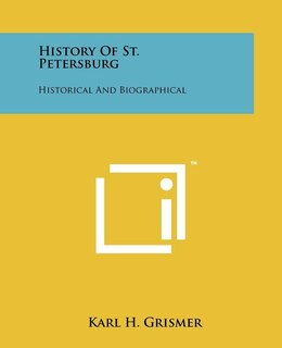 Front cover_History Of St. Petersburg