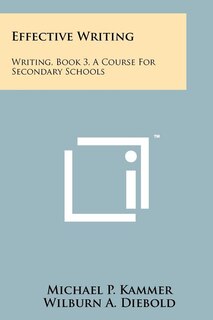 Couverture_Effective Writing