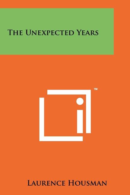 Front cover_The Unexpected Years