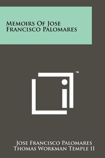 Front cover_Memoirs Of Jose Francisco Palomares