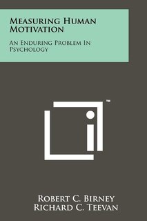 Couverture_Measuring Human Motivation