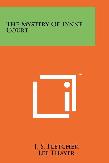 Front cover_The Mystery Of Lynne Court