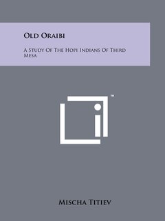 Front cover_Old Oraibi