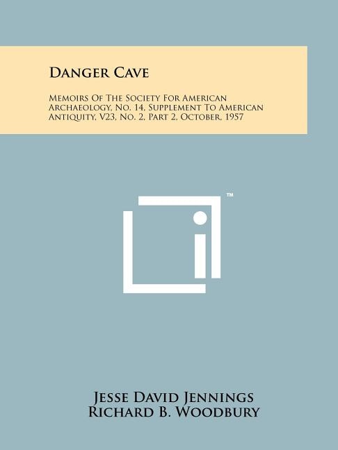 Front cover_Danger Cave