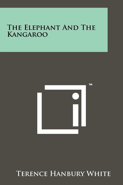 Front cover_The Elephant And The Kangaroo