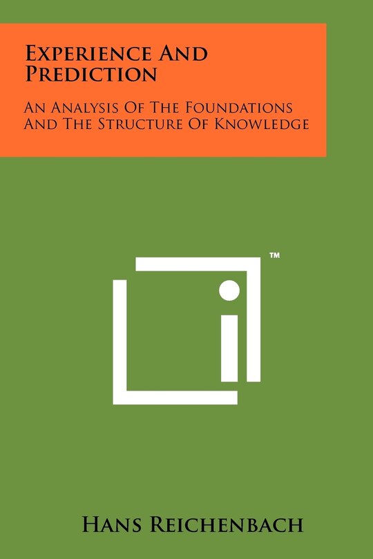 Front cover_Experience And Prediction