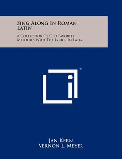 Front cover_Sing Along In Roman Latin