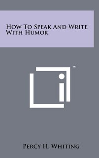 Couverture_How To Speak And Write With Humor
