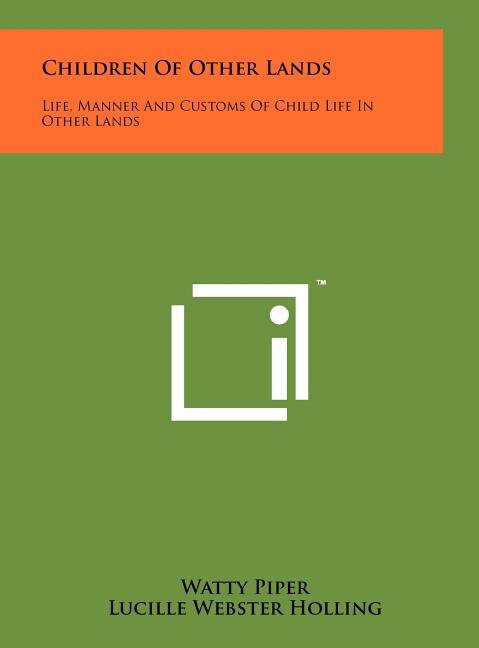 Front cover_Children of Other Lands