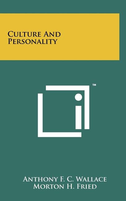 Couverture_Culture And Personality