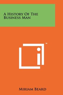 Front cover_A History Of The Business Man