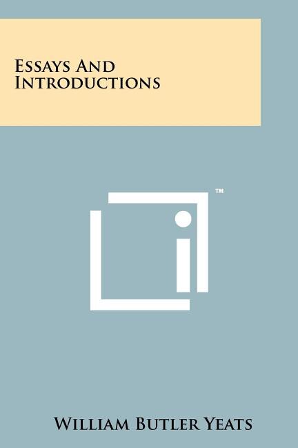 Front cover_Essays And Introductions