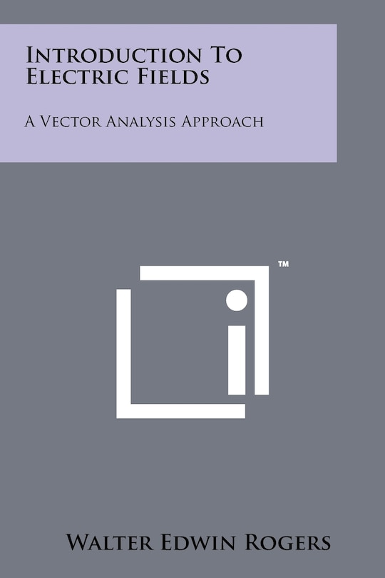 Front cover_Introduction to Electric Fields