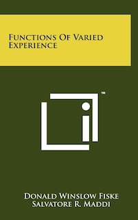 Couverture_Functions of Varied Experience