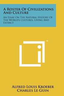 Front cover_A Roster Of Civilizations And Culture
