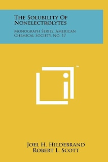 Front cover_The Solubility Of Nonelectrolytes