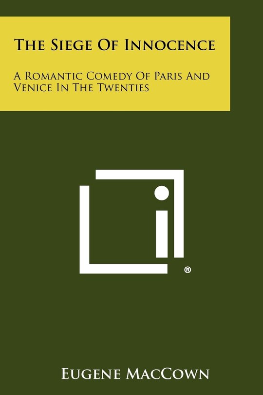 Front cover_The Siege Of Innocence