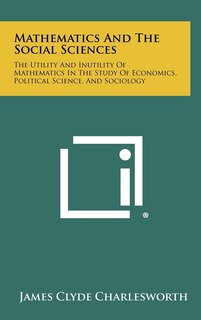Couverture_Mathematics and the Social Sciences