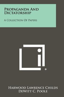 Couverture_Propaganda And Dictatorship