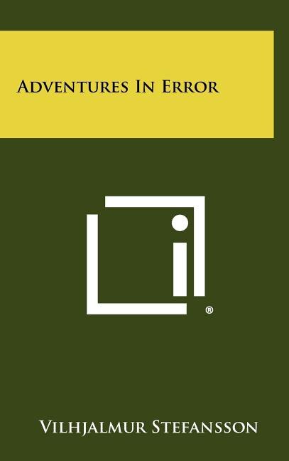 Front cover_Adventures in Error