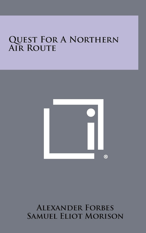 Front cover_Quest for a Northern Air Route
