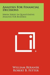 Front cover_Analysis for Financial Decisions