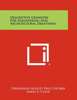 Front cover_Descriptive Geometry for Engineering and Architectural Draftsmen