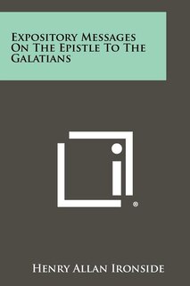 Front cover_Expository Messages on the Epistle to the Galatians