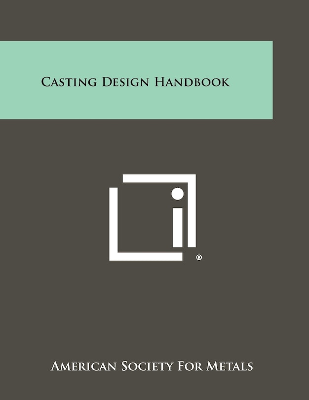 Front cover_Casting Design Handbook