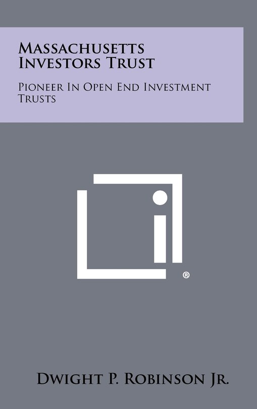 Front cover_Massachusetts Investors Trust