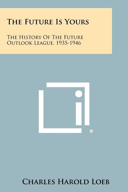 Front cover_The Future Is Yours