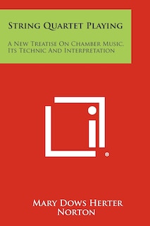 Couverture_String Quartet Playing