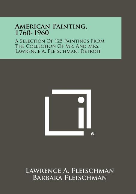 Couverture_American Painting, 1760-1960