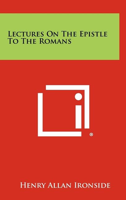 Couverture_Lectures on the Epistle to the Romans